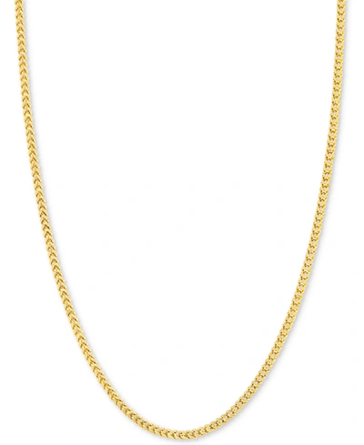 Italian Gold 18 24 Foxtail Chain Necklace 1 1 3mm In 14k Gold In Yellow Gold