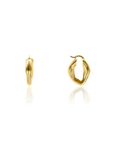 Oma The Label Mira Small Hoops In Gold Tone