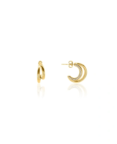 Oma The Label Epa Small Hoops In Gold Tone