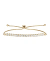 MACY'S DIAMOND BOLO BRACELET (1/10 CT. T.W.) IN STERLING SILVER, 14K GOLD-PLATED STERLING SILVER OR 14K ROS