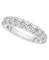 MACY'S CERTIFIED DIAMOND PAVE BAND (1 CT. T.W.) IN 14K WHITE GOLD OR YELLOW GOLD