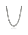 Oma The Label Frosty Link Collection Necklace In Silver Tone