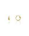 OMA THE LABEL KNOT SMALL HOOP EARRINGS