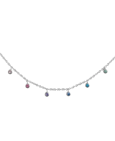 Olivia Burton Women's Rainbow Silver-tone Necklace