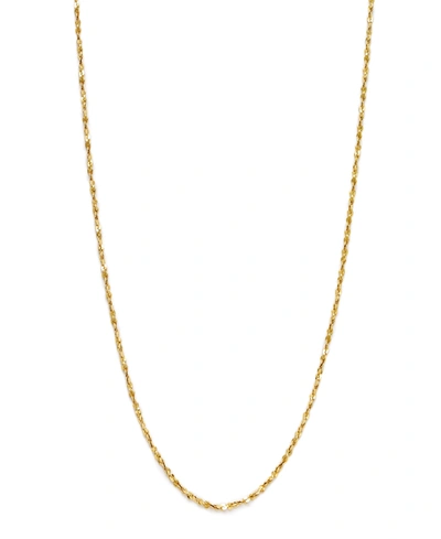Giani Bernini Twist Link 20" Chain Necklace, Created For Macy's In Gold Over Silver