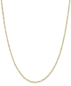 Giani Bernini Twist Link 18" Chain Necklace, Created For Macy's In Gold Over Silver