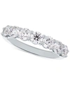 DE BEERS FOREVERMARK PORTFOLIO BY DE BEERS FOREVERMARK DIAMOND SEVEN STONE BAND (3/4 CT. T.W.) IN 14K WHITE GOLD