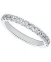 De Beers Forevermark Portfolio By  Diamond French Pave Wedding Band (1 Ct. T.w.) In 14k White Gold In White Gold