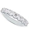 De Beers Forevermark Portfolio By  Diamond Seven Stone Diamond Band (3/4 Ct. T.w.) In 14k White Gold In White Gold