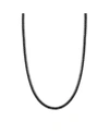 Macy's Men's Diamond Link 24" Necklace (2 Ct. T.w.) In 10k Gold (also In Black Diamond) In Black