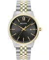 Bulova His And Hers Adult Two Tone Stainless Steel 2-pc. Watch Boxed Set 98x125 In Two-tone