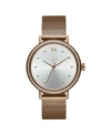 Mvmt Women's Dot Rose Gold-tone Mesh Bracelet Watch, 36mm