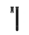 Fitbit Charge 5 Charcoal Nylon And Polyester Hook And Loop Band, Small In Charcoal