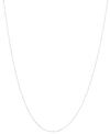 Giani Bernini 16" Square Bead Fancy Link Chain Necklace (1.25mm) In 18k Gold-plated Sterling Silver, In Silver