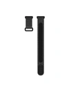 Fitbit Charge 5 Charcoal Nylon And Polyester Hook And Loop Band, Small In Charcoal