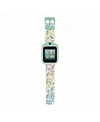 Playzoom 2 Kids Multicolor Silicone Strap Smartwatch 42mm In White Multi Cat Print