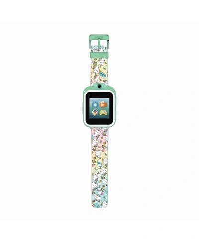 Playzoom 2 Kids Multicolor Silicone Strap Smartwatch 42mm In White Multi Cat Print