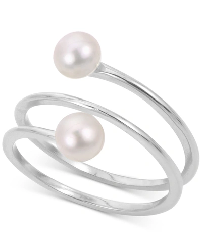 Macy's Cultured Freshwater Pearl (3-1/2 In Silver