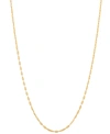 ITALIAN GOLD MARINER LINK 16" CHAIN NECKLACE IN 10K GOLD