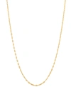 Italian Gold Mariner Link 16" Chain Necklace In 10k Gold In Gold