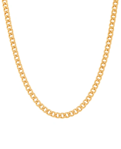 Italian Gold Cuban Link Chain 20" Necklace (5-1/2mm) In 10k Gold