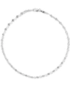 GIANI BERNINI GIANI BERNINI TEXTURED DISC ANKLE BRACELET, CREATED FOR MACY'S