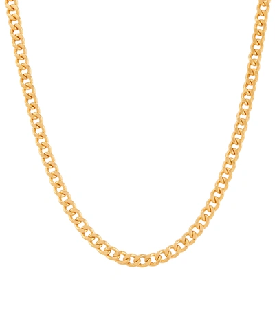 Italian Gold Cuban Link Chain 22" Necklace (5-1/2mm) In 10k Gold In Yellow Gold