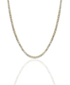 Oma The Label Tennis Collection Necklace In Gold Tone
