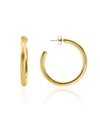 Oma The Label Liv Medium Hoops In Gold Tone