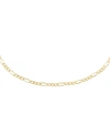 ADINAS JEWELS FIGARO CHOKER IN 14K GOLD PLATED OVER STERLING SILVER