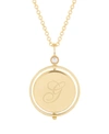Brook & York Women's Nora Initial Pendant Necklace In Gold - G