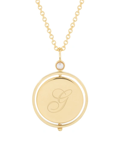 Brook & York Women's Nora Initial Pendant Necklace In Gold - G