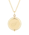 Brook & York Women's Nora Initial Pendant Necklace In Gold - I