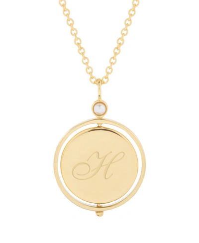 Brook & York Women's Nora Initial Pendant Necklace In Gold - H