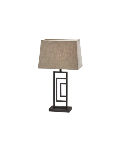 Adesso Kyle Table Lamp, 2 Piece In Bronze