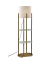 ADESSO NORMAN SHELF FLOOR LAMP