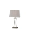 Adesso Camila Table Lamp, 2 Piece In Brushed Steel