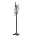 Adesso Harriet Floor Lamp In Brass