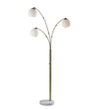 Adesso Remi Arc Lamp In Brass