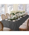 Elrene Barcelona Damask Oblong Tablecloth, 60" X 144" In Gray