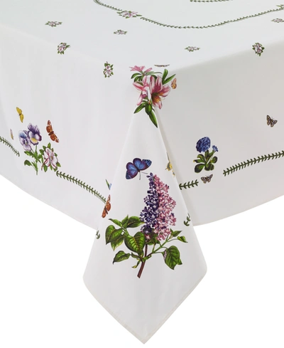 Avanti Portmeirion Botanic Garden 60" X 102" Tablecloth In Ivory