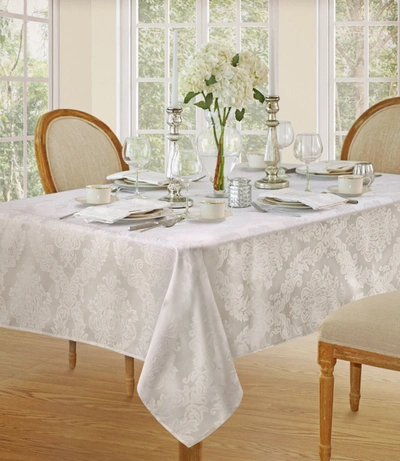 Elrene Barcelona 60" X 120" Tablecloth In White