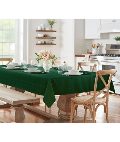 Elrene Elegance Plaid 52" X 70" Tablecloth In Holly Green