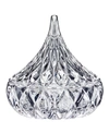 GODINGER CANDY DISH, CRYSTAL HERSHEY'S KISS