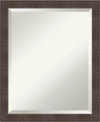 AMANTI ART BEVELED WOOD 28.75X40.75 WALL MIRROR