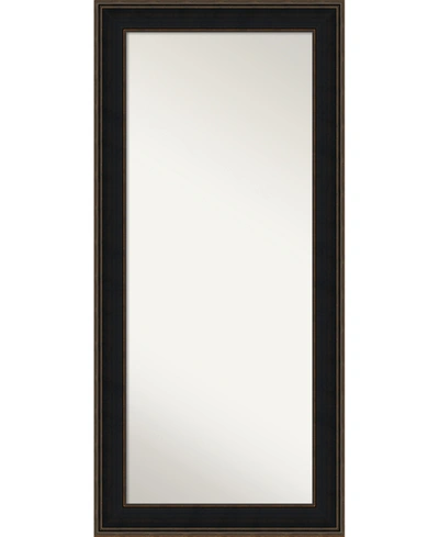Amanti Art Mezzanine Wood 32x68 Floor-leaner Mirror