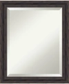 AMANTI ART BEVELED WOOD 27.25X27.25 WALL MIRROR