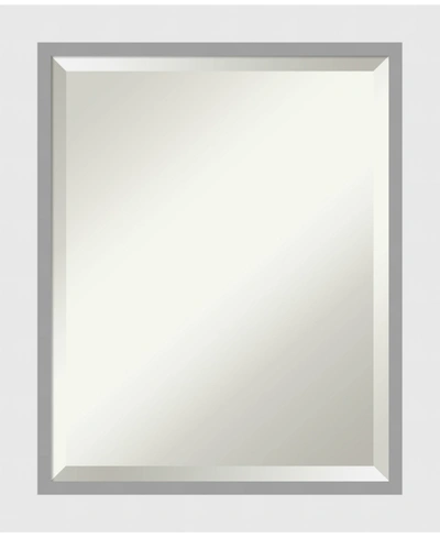 Amanti Art Blanco 20x24 Bathroom Mirror