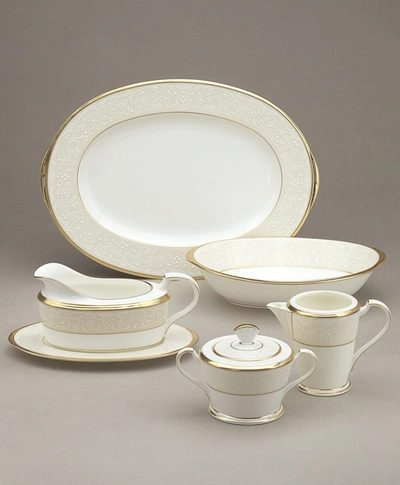 Noritake "white Palace" Oval Vegetable Bowl