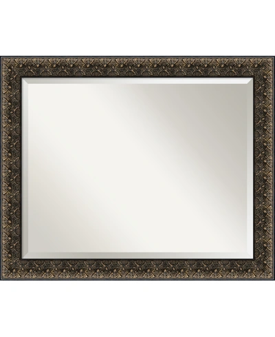 Amanti Art Intaglio Embossed 33x27 Bathroom Mirror